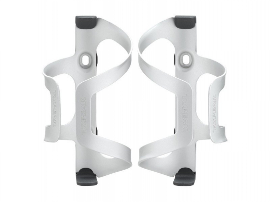Флягодержатель TOPEAK DualSide Cage Plastic base Aluminum Cage, двухсторнний, алюминий