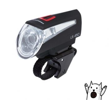Фонарь TRELOCK   диодный передний LS 450 SPORTLINE, 1 режим, чёрный