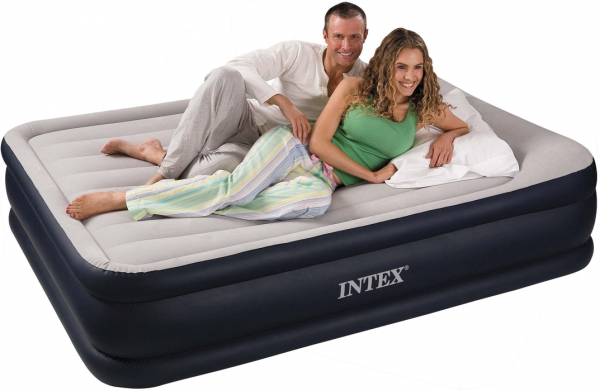 Кровать со встроенным насосом Intex 203х152х43 см