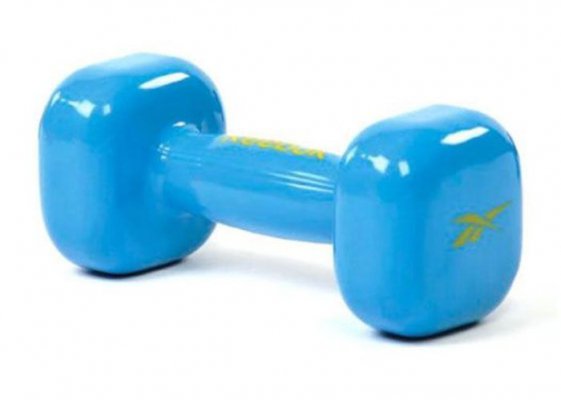 Гантель для фитнеса 4 кг Reebok RAWT-11054CY(голубой)