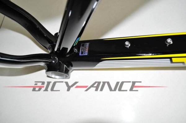 Алюминиевая рама для горного велосипеда Giant 2012XTC FR (mtb bike frame) 26*16/18inch (желтый-черный-белый)