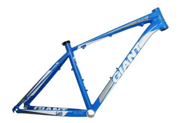 Алюминиевая рама для горного велосипеда Giant GIANT XTC FR (2012) (mtb bike frame) 26*16/18inch (голубой-белый)