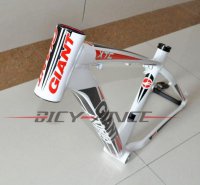 Алюминиевая рама для горного велосипеда Giant 2012XTC FR (mtb bike frame) 26*16/18inch (белый-красный-черный)