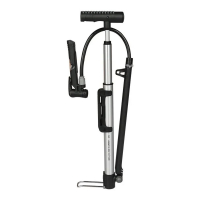 Насос GIYO GM-821 High-Performance Micro Floor Pump, металлический с манометром