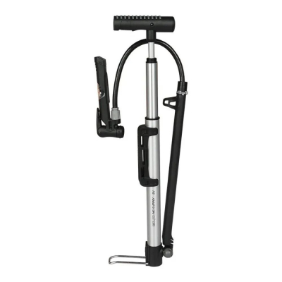 Насос GIYO GM-821 High-Performance Micro Floor Pump, металлический с манометром