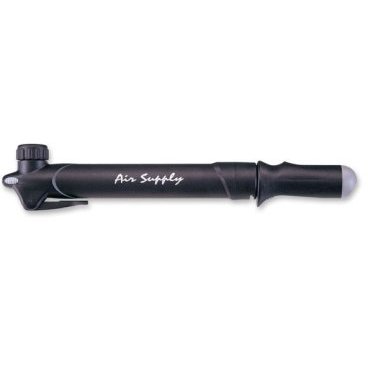 Велосипедный насос GIYO GP-45L, пластиковый, 80 PSI (6атм), presta/schrader