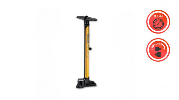 Насос GIYO напольный GF-38P, металлический, 160 PSI