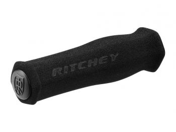 Грипсы RITCHEY MTN WCS ERGO, 128 мм, неопрен, чёрные с логотипом, торг.упак