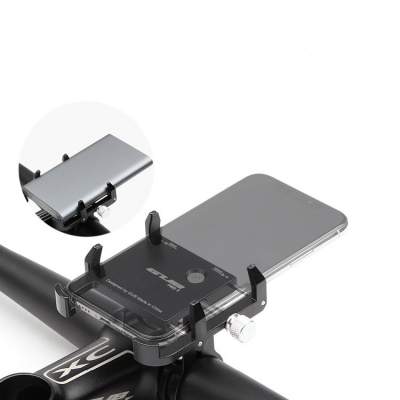 Держатель GUB PRO-3 для смартфона 3,5-6,2 на руль 31,8x25,4x22,2мм, длина 50-100мм