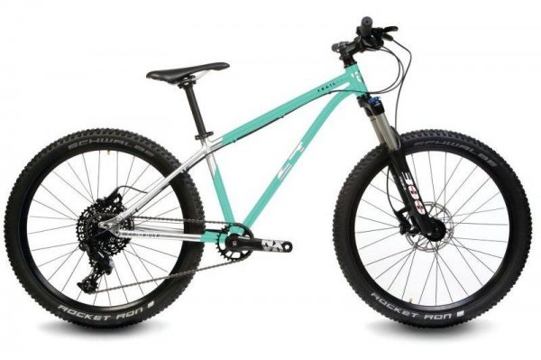 Велосипед Early Rider Trail 24" Hardtail Cyan/Brushed Al (2019)