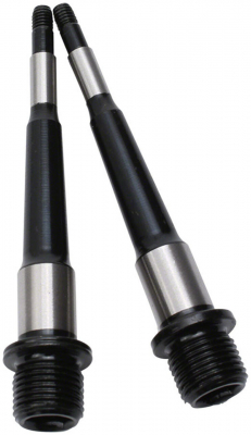 Ось для педалей HT EVO+ Cr-Mo Spindle Black