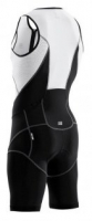 Мужской компрессионнный стартовый костюм для триатлона CEP TriSuit / Черный-Белый