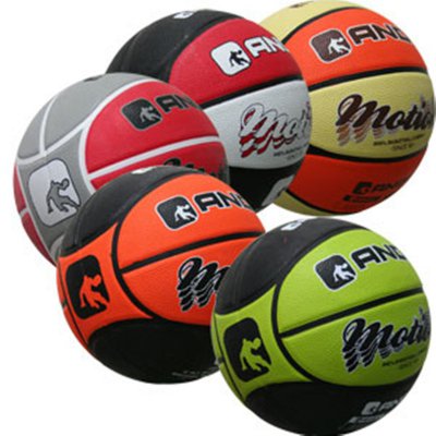 Баскетбольный мяч AND1 Motion green/black
