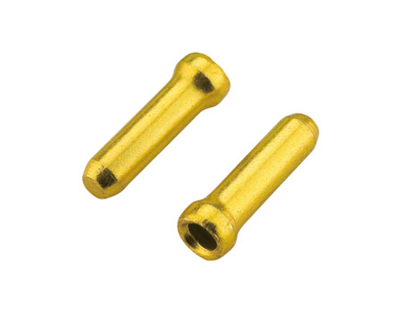 Наконечник тросика JAGWIRE Cable Tips Gold (500)