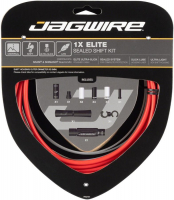 Набор рубашек и тросиков переключения JAGWIRE Elite Sealed Shift Kit 1X Red