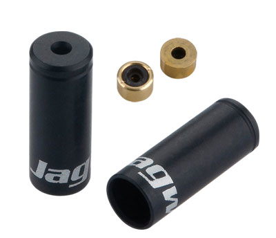 Наконечник рубашки JAGWIRE End Cap Sealed 4 мм Alloy Black (50)