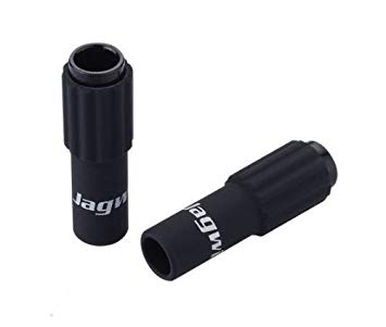 Наконечник рубашки с регулировкой JAGWIRE Mini Inline Adjusters Rubber-Coated Black 2шт.
