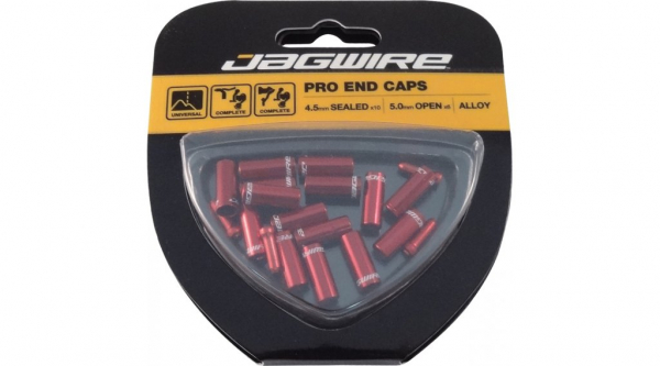 Наконечник рубашки и тросиков JAGWIRE Pro End Cap Pack Red