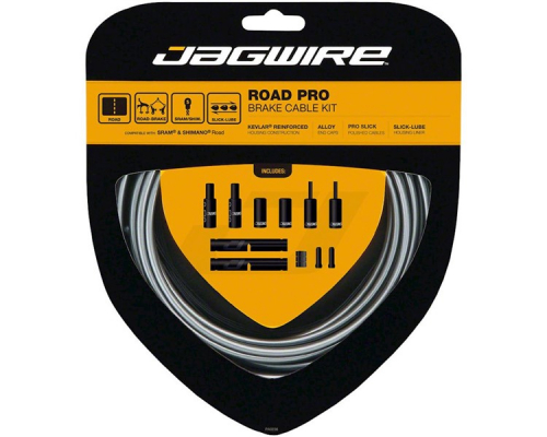 Набор рубашек и тросиков тормоза JAGWIRE Road Pro Brake Kit Ice Gray