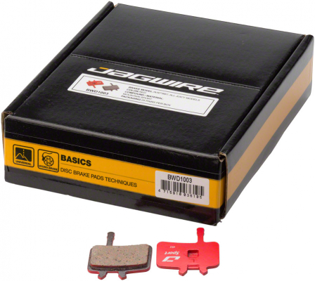 Тормозные колодки JAGWIRE Sport Semi-Metallic Disc Brake Pad Avid BB7, All Juicy (25)