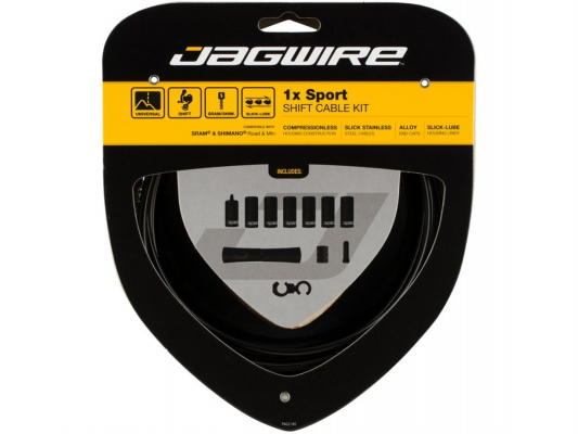 Набор рубашек и тросиков переключения JAGWIRE Sport Shift Kit 1X Black