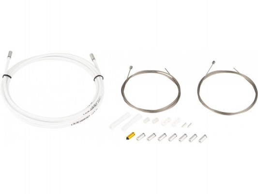Набор рубашек и тросиков переключения JAGWIRE Sport Shift Kit 2X White