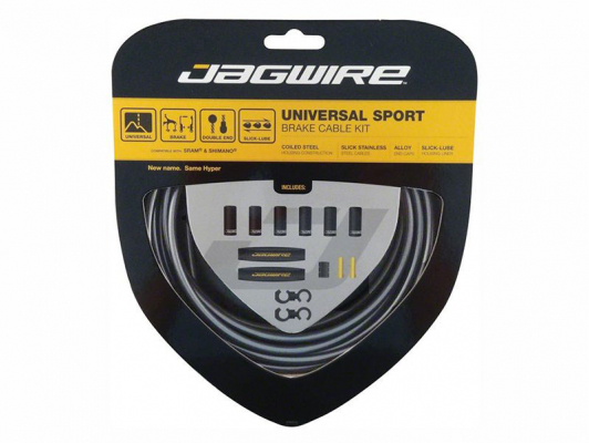 Набор рубашек и тросиков тормоза JAGWIRE Universal Sport Brake Kit Ice Gray