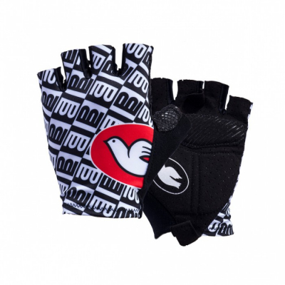 Перчатки Cinelli Gloves Columbus Cento / Черный-Белый