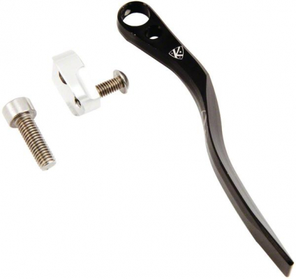 Уловитель цепи K-EDGE Pro Road Braze-on Chain Catcher Black Anodize