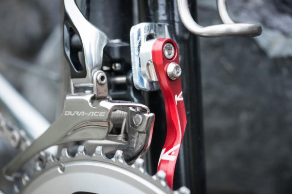 Уловитель цепи K-EDGE Pro Road Braze-on Chain Catcher Black Anodize