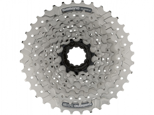 Кассета  SHIMANO HG201, 9ск., 11-34 цв. сереб