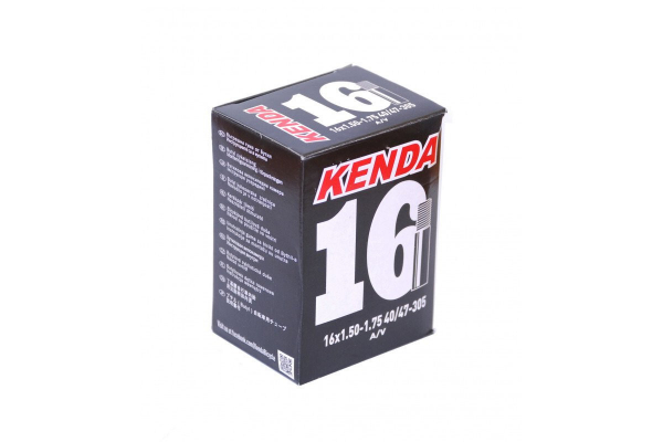 Камера велосипедная KENDA 16", 1.50-1.75" (40/47-305), для складных вело, авто ниппель
