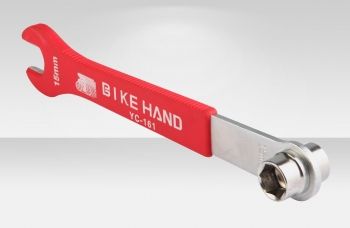 Ключ для педалей BIKE HAND YC-161 14/15мм накидной