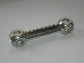 Ключ "Гантеля" BIKE HAND YC-106B гаечный с прорезями от 7мм до15мм