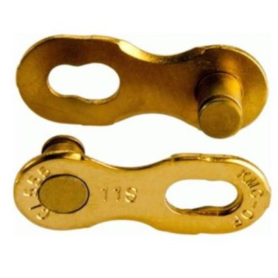 Замок для цепи KMC 11R 11ск Gold 2kits
