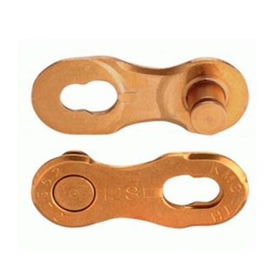 Замок для цепи KMC 12NR 12ск Gold 2kits