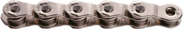 Цепь KMC HL1 WIde 1ск. 1/2"х1/8" 100L Silver