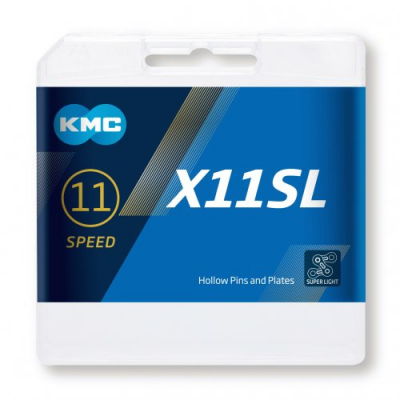 Цепь KMC X11SL 11ск. 118L Gold