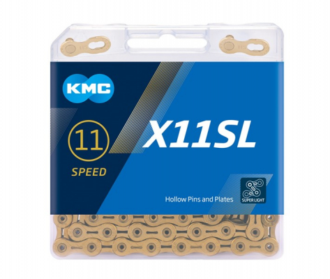 Цепь KMC X11SL 11ск. 118L Silver