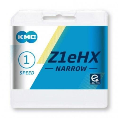 Цепь KMC Z1EHX Narrow 1 ск. 112 links Silver