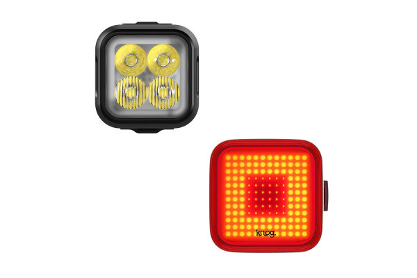 Велофонари Knog Blinder 600 & Blinder Square, передний и задний