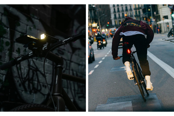 Велофонари Knog Blinder 600 & Plus, передний и задний