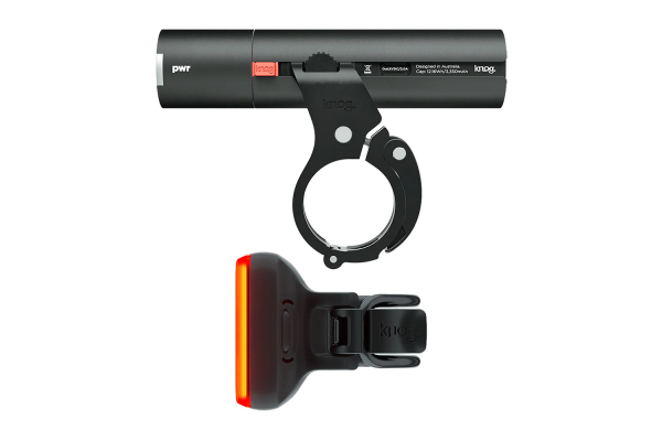 Комплект фонарей Knog PWR Road 700 + Blinder Square Rear  2022 One Size