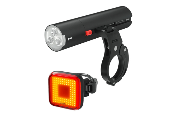 Комплект фонарей Knog PWR Road 700 + Blinder Square Rear  2022 One Size