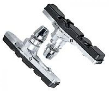 Колодки BARADINE тормозные MTB-951VC для V-brake, резьбовые, серебр. Корпус