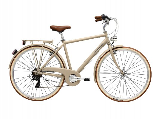 Велосипед  Adriatica City Retro Lady, бежевый, 6 скоростей, размер рамы: 450 (18)