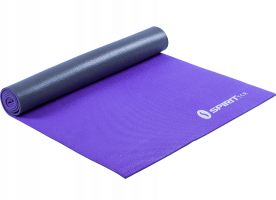 Коврик для йоги Spirit Fitness 6 мм серебристо-фиолетовый