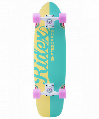 Круизер деревянный  RIDEX 28"X8", ABEC-7, Candys 1/2