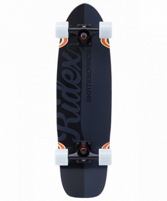 Круизер деревянный  RIDEX 28"X8", ABEC-7, Darkside 1/2