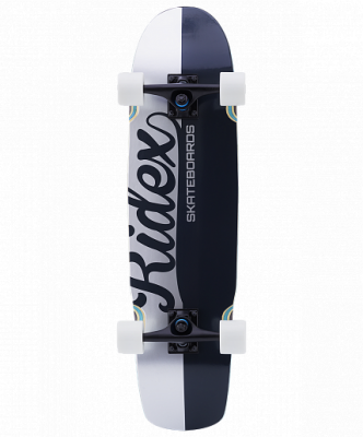 Круизер деревянный  RIDEX 30.75"X8", ABEC-9, Team Black 1/2